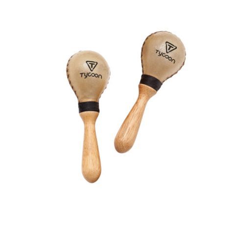 tycoon MEDIUM RAWHIDE MARACAS