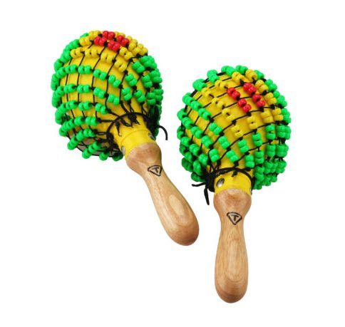 tycoon YELLOW BEADED MARACAS