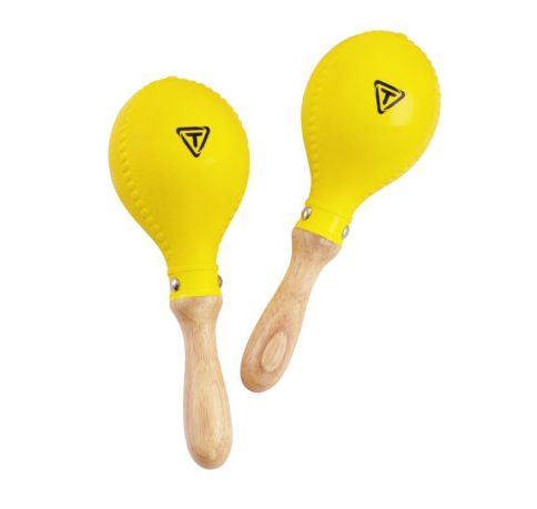 tycoon YELLOW PLASTIC MARACAS