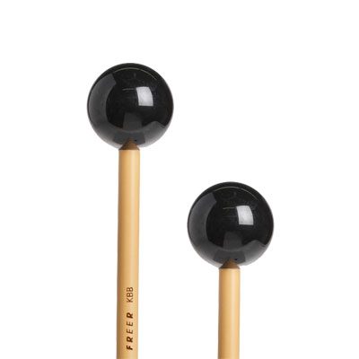 FREER PERCUSSION 钢片琴槌 黑色酚类大球 KBB